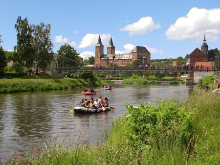 Schlauchbootpartie